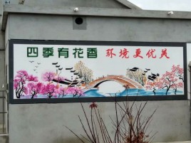 冷水江墙绘的特点和形势