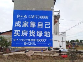 冷水江墙体广告位置选择重要性