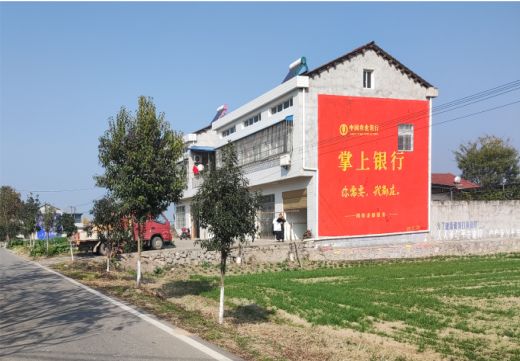 冷水江墙体广告具有的独特优势