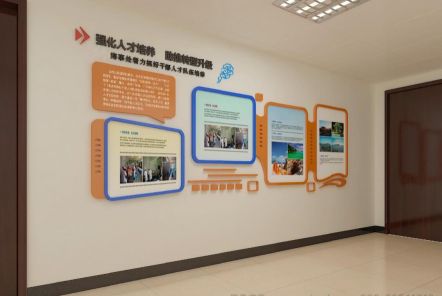冷水江如何才能设计出符合企业自身特征的文化墙？