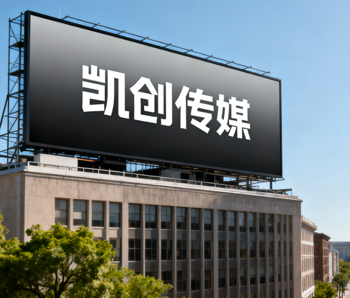 冷水江户外广告牌的设计与制作