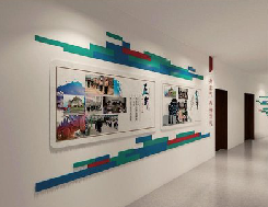 冷水江企业文化墙用什么材料好？