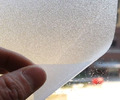 冷水江玻璃门外面粘广告用什么材料好？